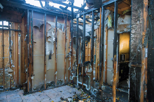Professional Firefighting Water Removal technician working in Flagtown, NJ